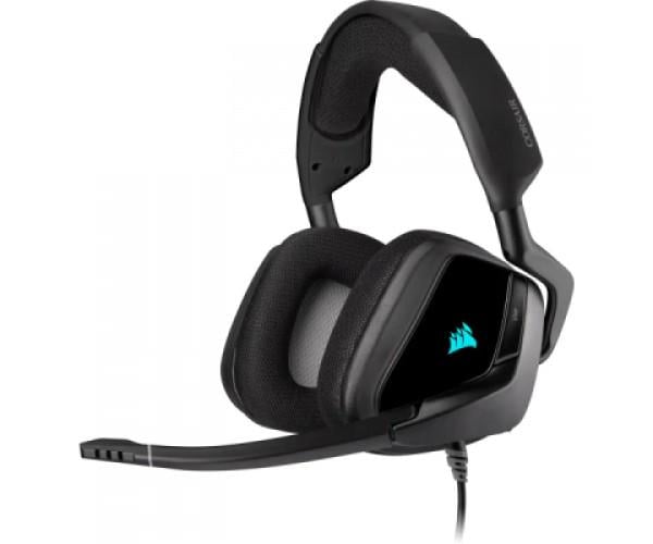 Наушники Corsair Void RGB Elite USB Premium 7.1 Surround Sound Carbon (CA-9011203-EU) - фото 1