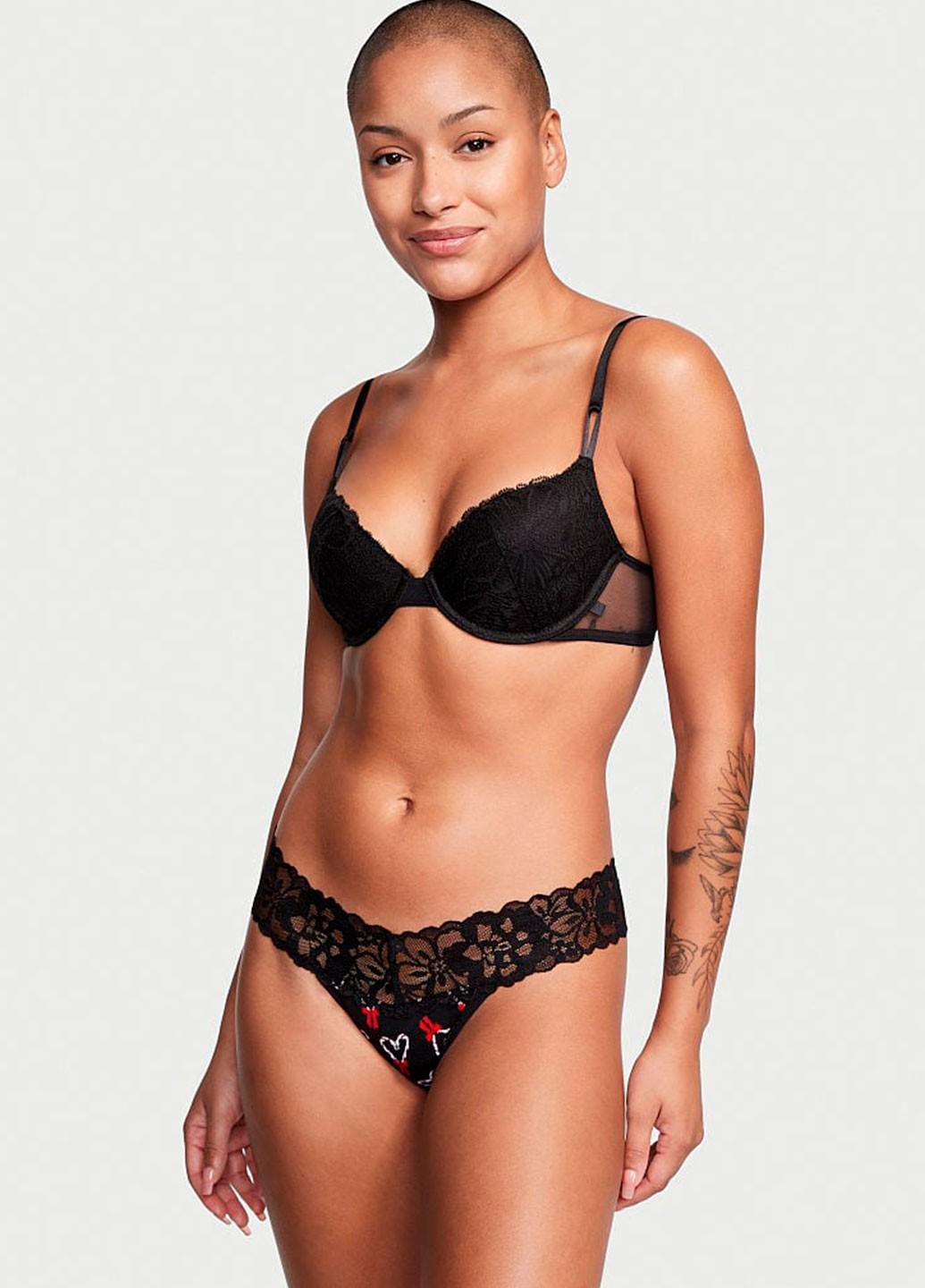 Женские трусы Victoria's Secret 7000R00393016RGDS S Черный (60346269) Женские трусы Victoria's Secret 7000R00393016RGDS S Черный (60346269)