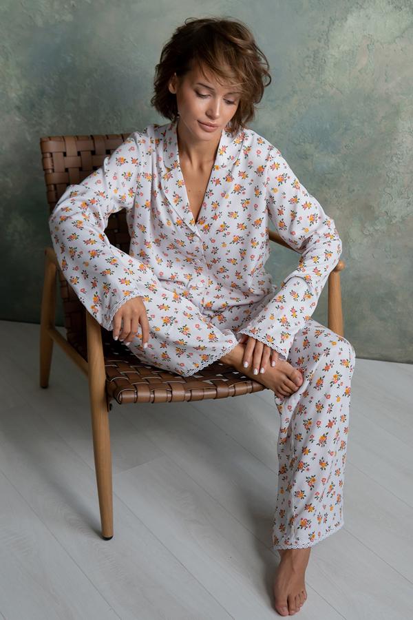 Пижама кружевная Forli с брюками XS/S Beauty (VS0075-02-69_XS/S) - фото 5 Пижама кружевная Forli с брюками XS/S Beauty (VS0075-02-69_XS/S) - фото 5