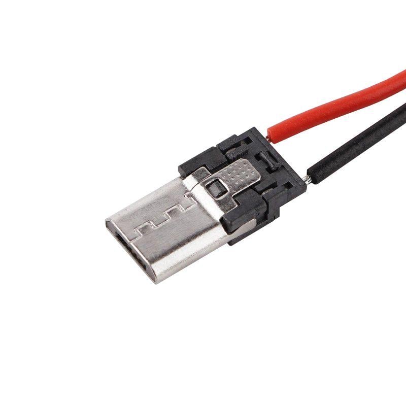 Штекер Micro USB 2pin с проводом (A447001)
