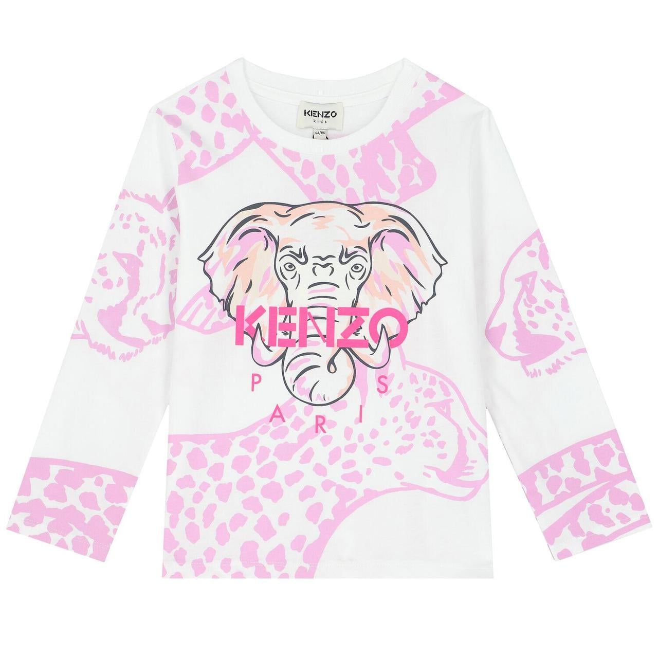 Лонгслів KENZO 15553 слон 140 см 10 років (32541032)
