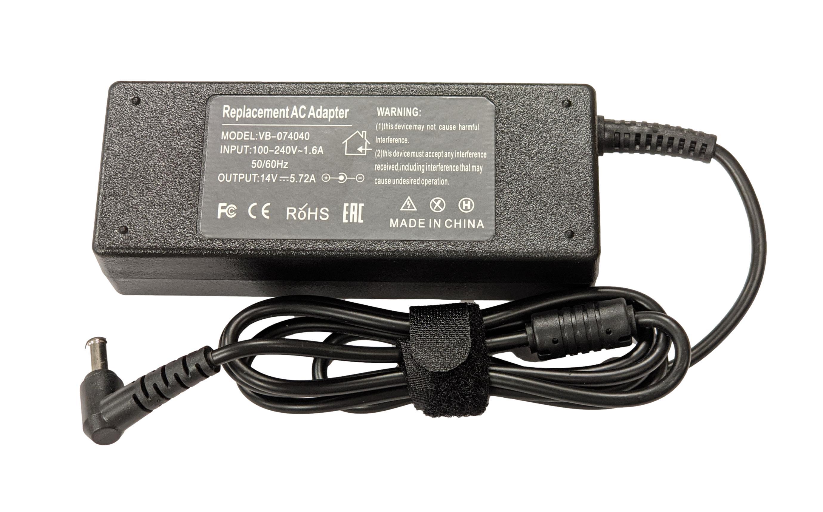 Блок питания для монитора LCD 80W 14V 5,72A 6,5x4,4 мм (YDS80 OEM)