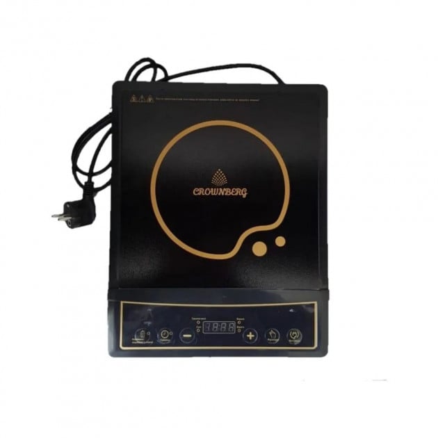 Плита индукционная Crownberg CB 1323 настольная Black (zhs0368)