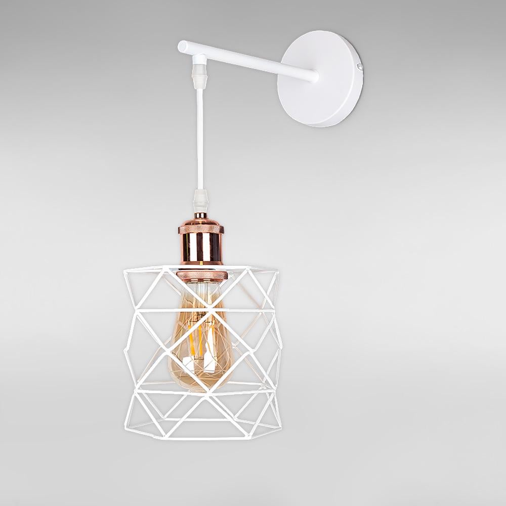 Світильник настінний Light House LS-18144F2-1 WH/RG Білий/Мідний Світильник настінний Light House LS-18144F2-1 WH/RG Білий/Мідний