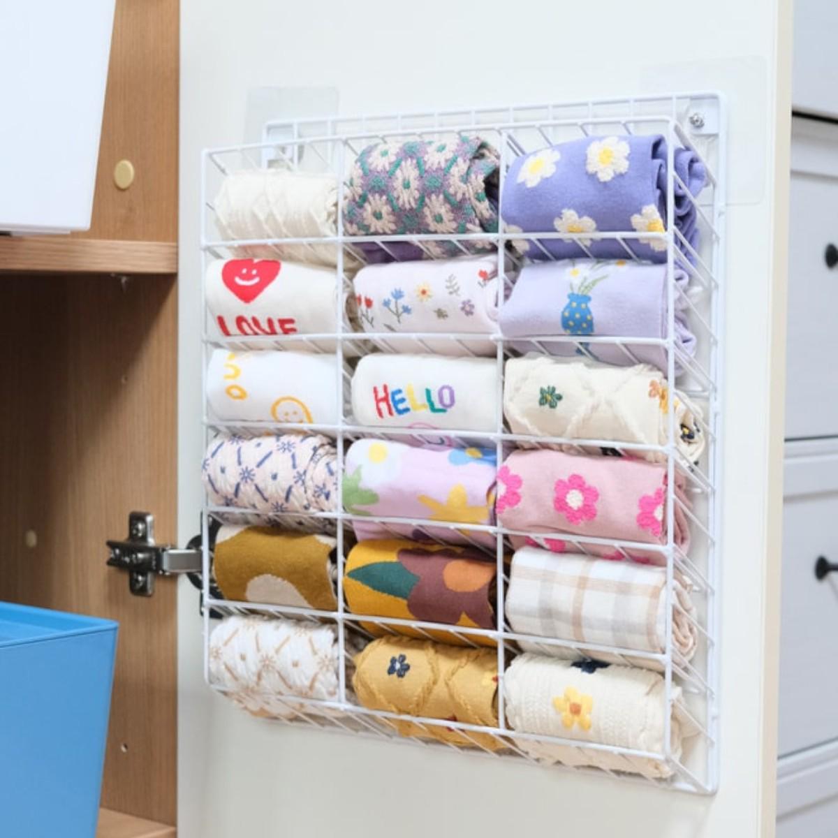 Полиця органайзер Modern Home підвісна для нижньої білизни 30х5х35 см (TD01350) - фото 3 Полиця органайзер Modern Home підвісна для нижньої білизни 30х5х35 см (TD01350) - фото 3