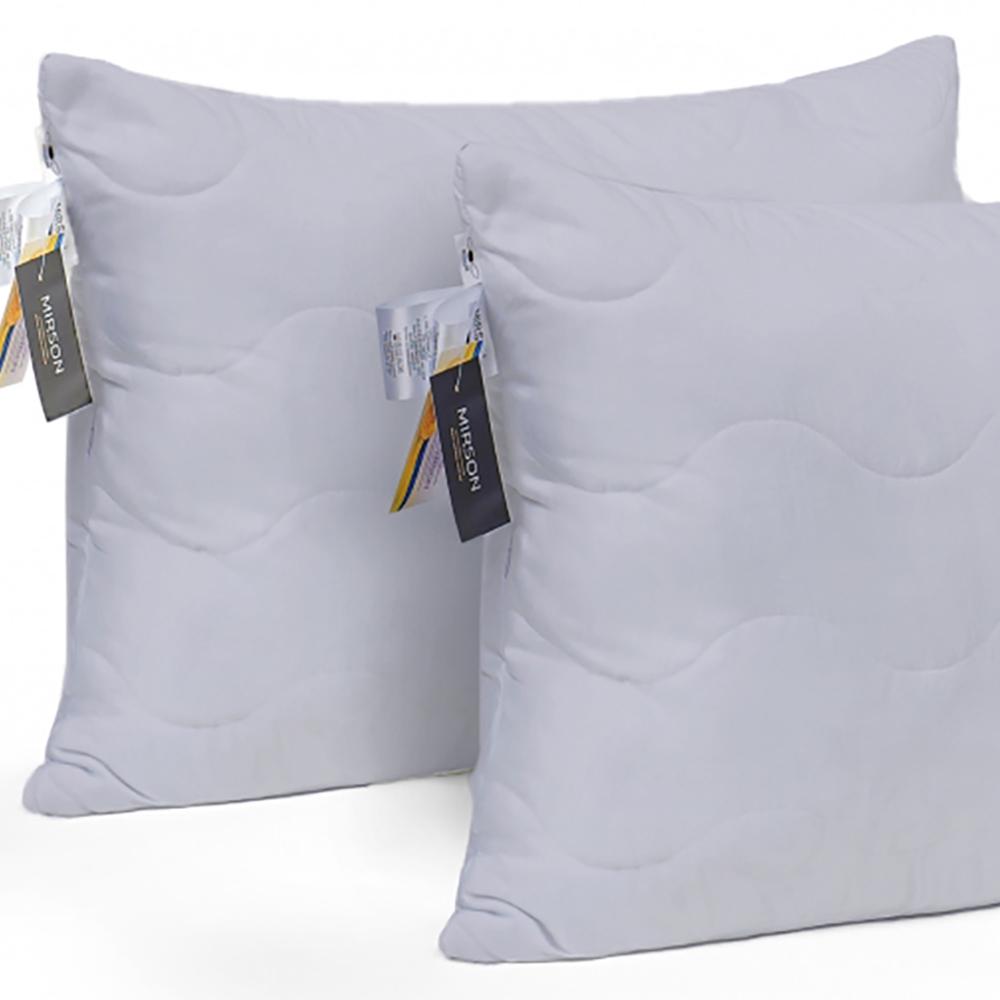 Набор подушек MirSon Memory effekt №9029 Eco Light антиаллергенные средние 50х70 см 2 шт. Gray (2200005993118) - фото 2