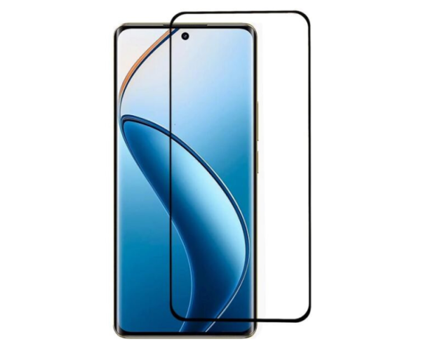 Защитное стекло 3D Full Screen Tempered Glass для Realme 12 Pro / 12 Pro Plus, Black