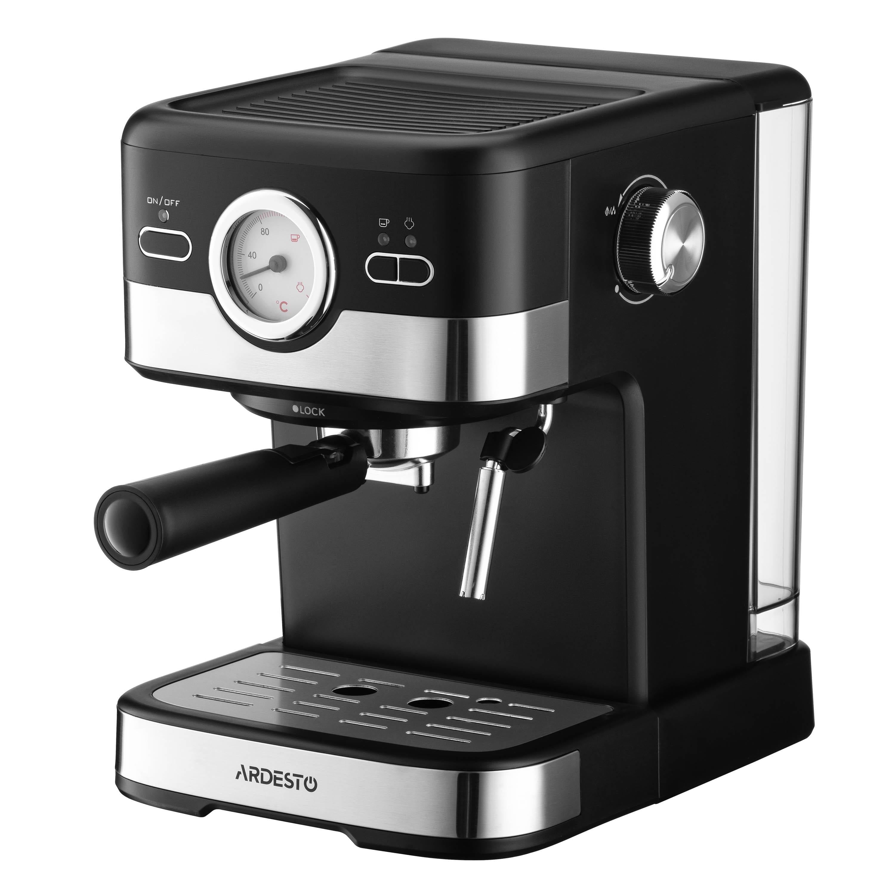 Кофеварка ARDESTO YCM-E16B 1100 Вт 1,5 л Черно-серебристый (38469167)