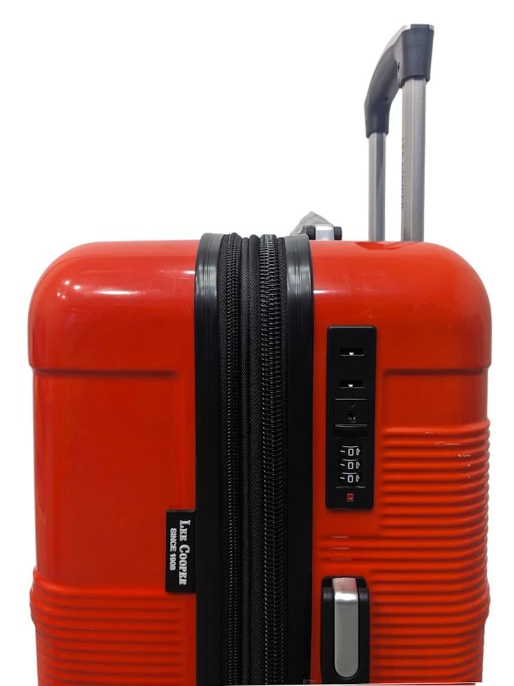 Валіза велика Lee Cooper 32203 полікарбонат L Червоний - фото 4