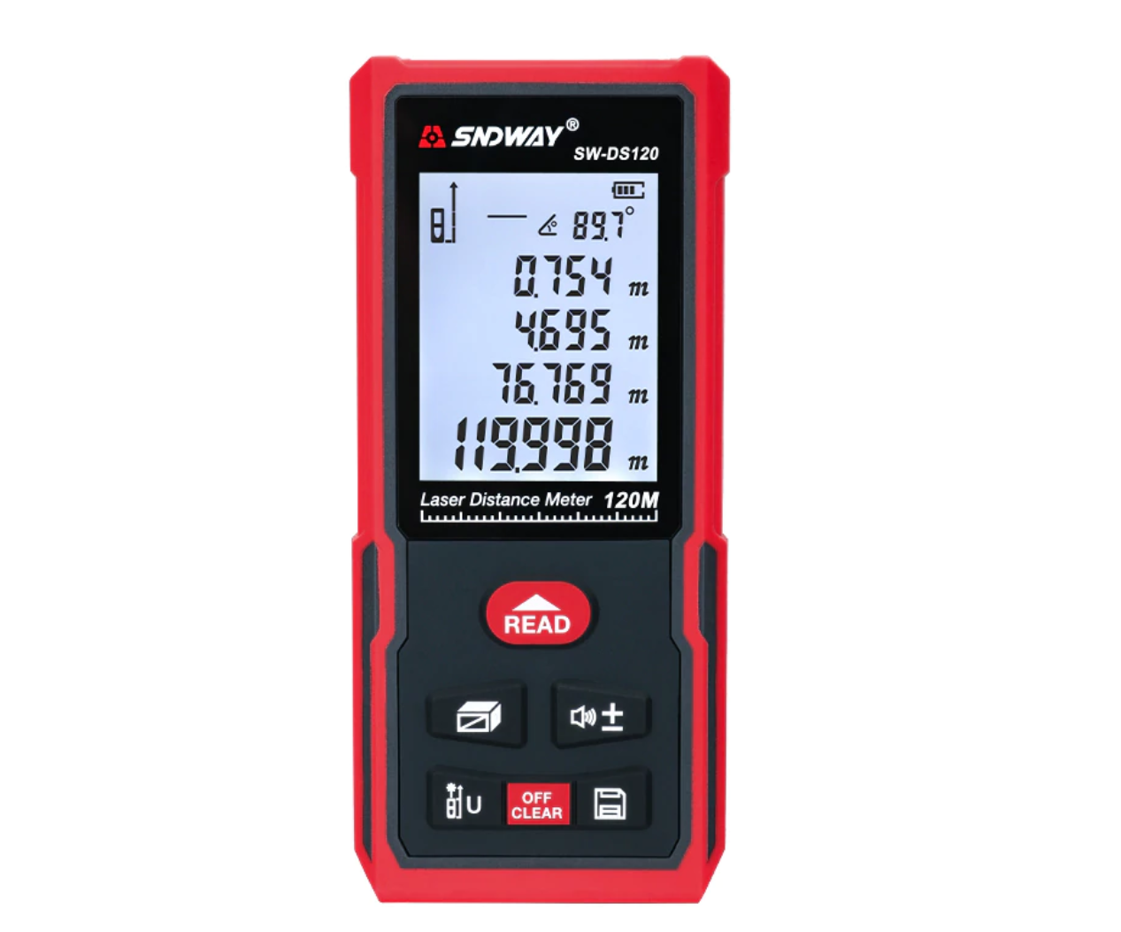 Далекомір лазерний SNDWAY SW-DS120 120 м Далекомір лазерний SNDWAY SW-DS120 120 м