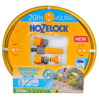 Шланг для поливу HoZelock 117004 Ultraflex 4 конектори d 12,5 мм 20 м (10618)