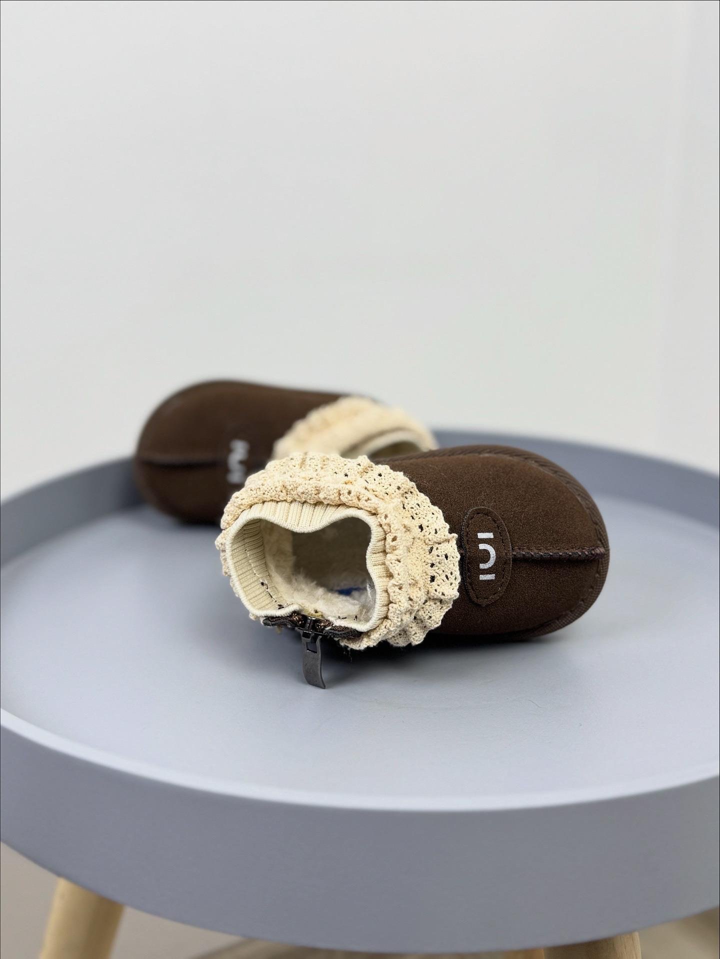 Угги детские зимние 1640 г. 19 Коричневый (30245613) - фото 4 Угги детские зимние 1640 г. 19 Коричневый (30245613) - фото 4