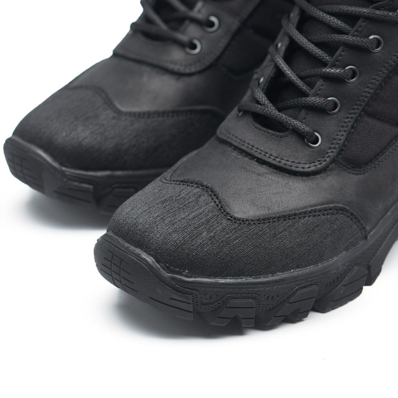 Берці чоловічі/жіночі демісезонні р. 36 Чорний - фото 2