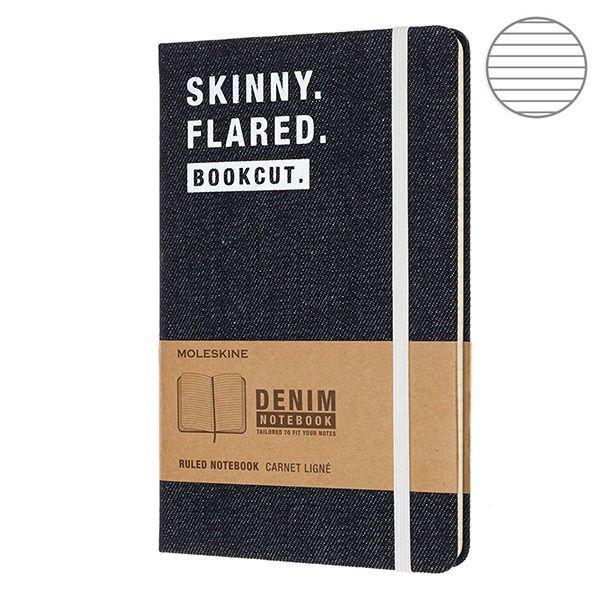 Блокнот Moleskine Skinny середній Чорний (LCDNQP060S) - фото 2