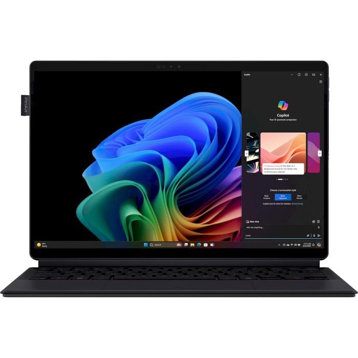 Ноутбук Asus Zenbook OLED/Snapdragon X Plus X1P-42-100 Nano Black (HT5306QA-LX002W) - фото 2 Ноутбук Asus Zenbook OLED/Snapdragon X Plus X1P-42-100 Nano Black (HT5306QA-LX002W) - фото 2