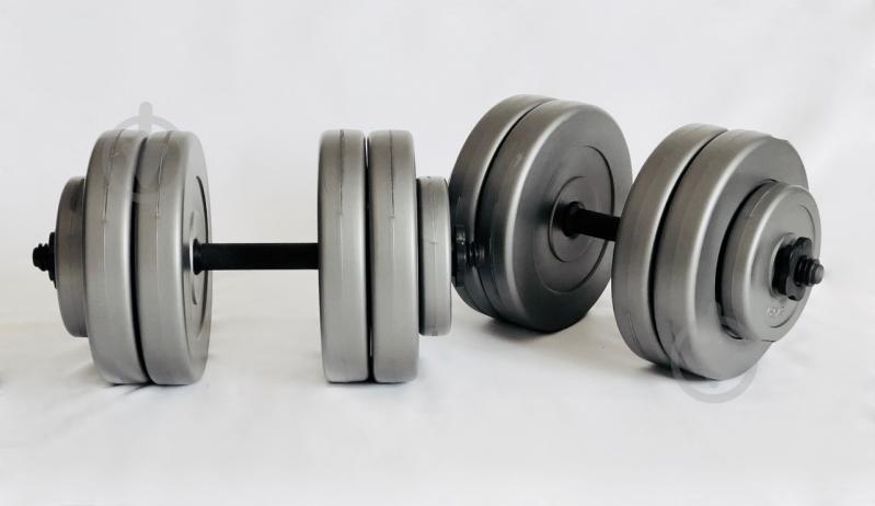 Гантели 2х23 кг Наборные WCG Grey