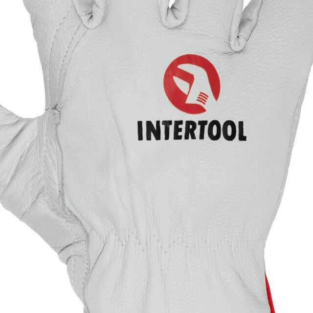 Рукавички будівельні Intertool SP-0170 Driver Style з овечої шкіри 10" (10259906) - фото 3