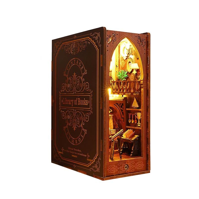 Конструктор-румбокс Lesko SL06-A DIY Library of Books Бук Нук сборный (24366676)