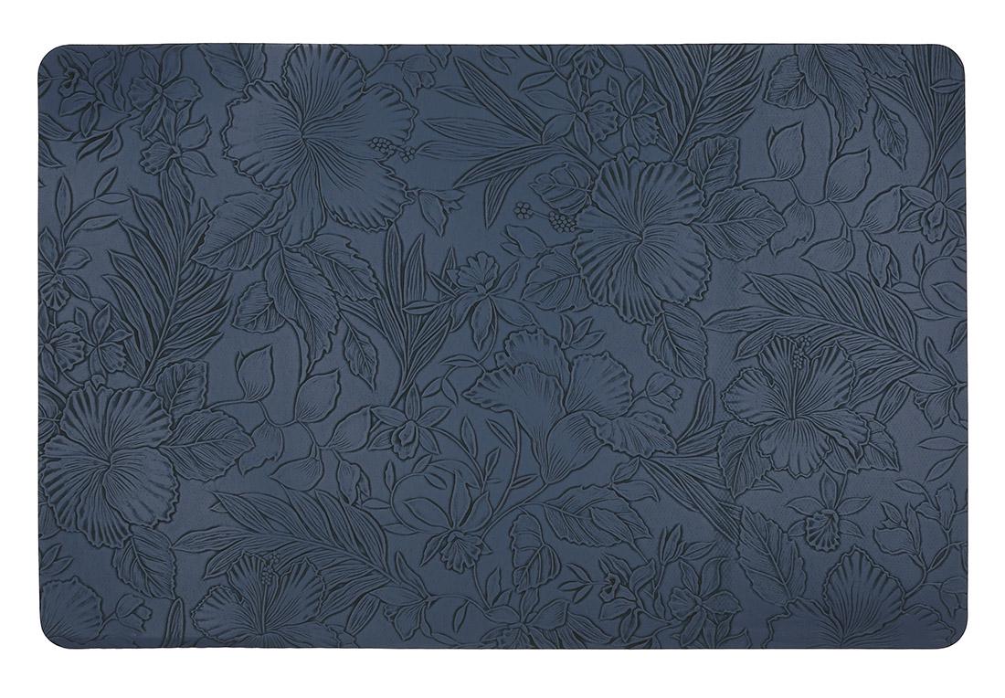 Набір сервірувальних серветок 3 шт. з екошкіри і тисненням 30x45 см (445-228)