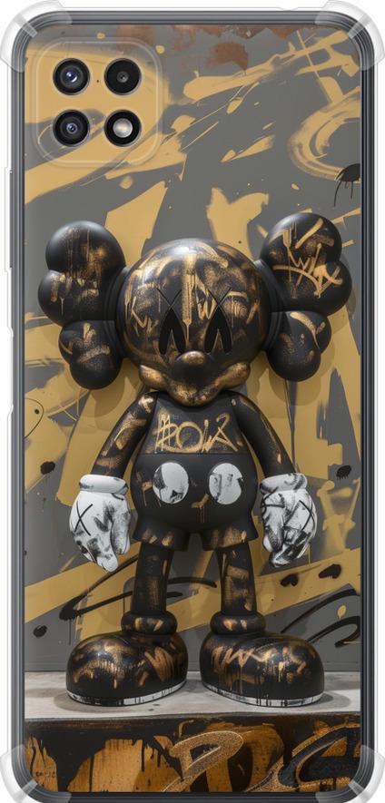 Чехол на Samsung Galaxy A22 5G A226B Bronze kaws (6097sp-2581-42517)