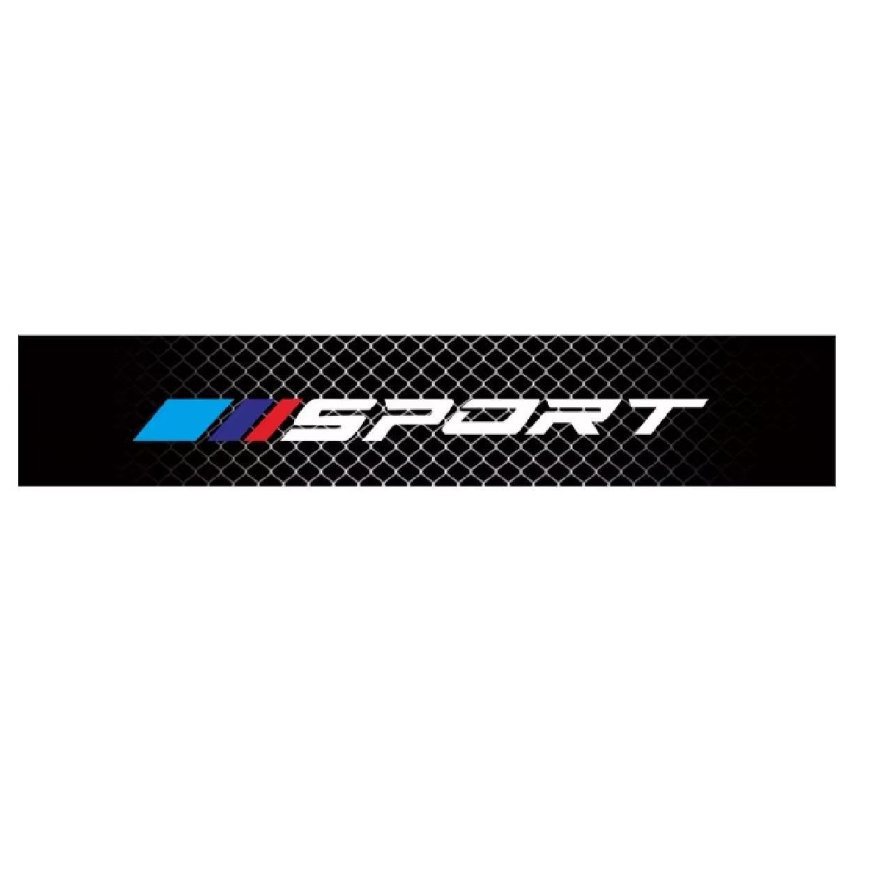 Наклейка виниловая на BMW M Performance 130х20 см (37796597)
