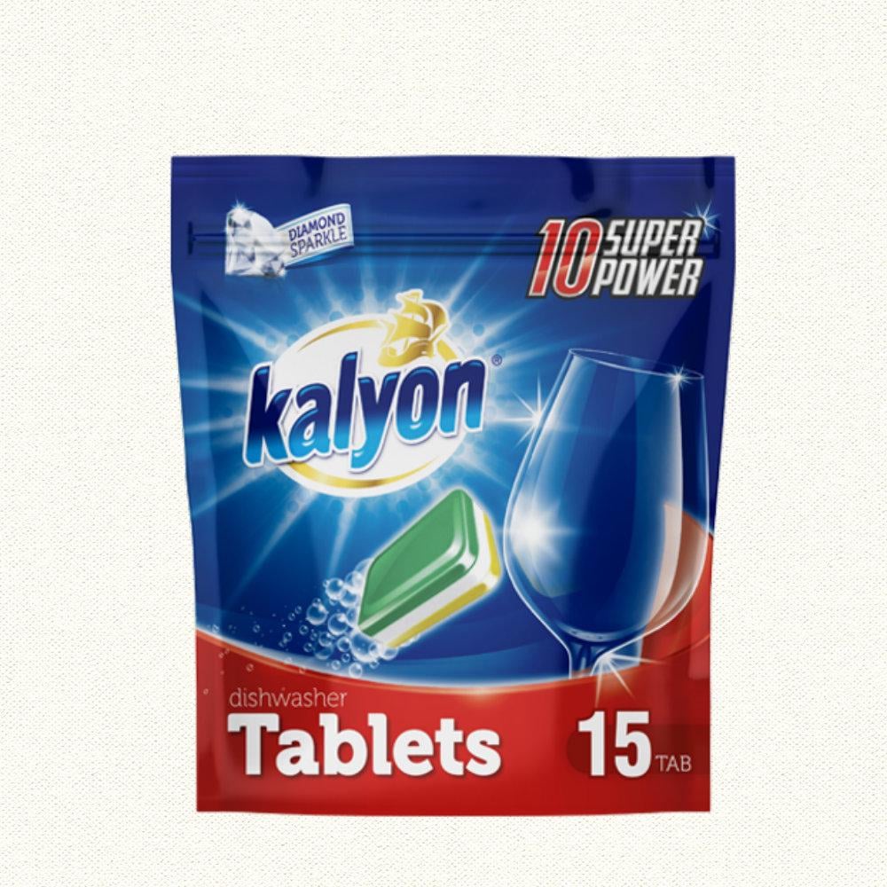 Таблетки для посудомийних машин Kalyon Dishwasher Tablets 15 шт. (21727019)