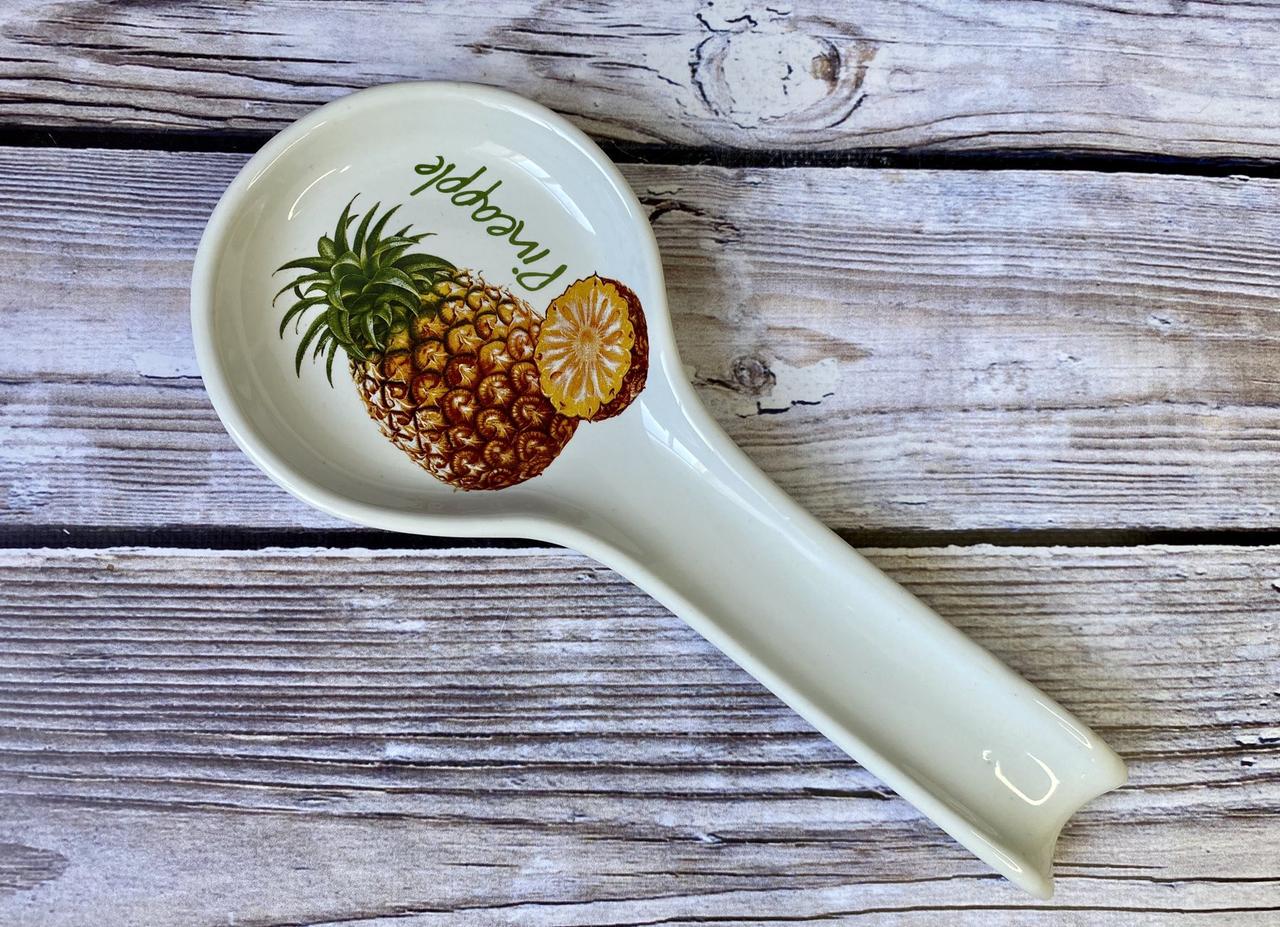 Підставка під ложку керамічна 25 см Білий (1283743440)