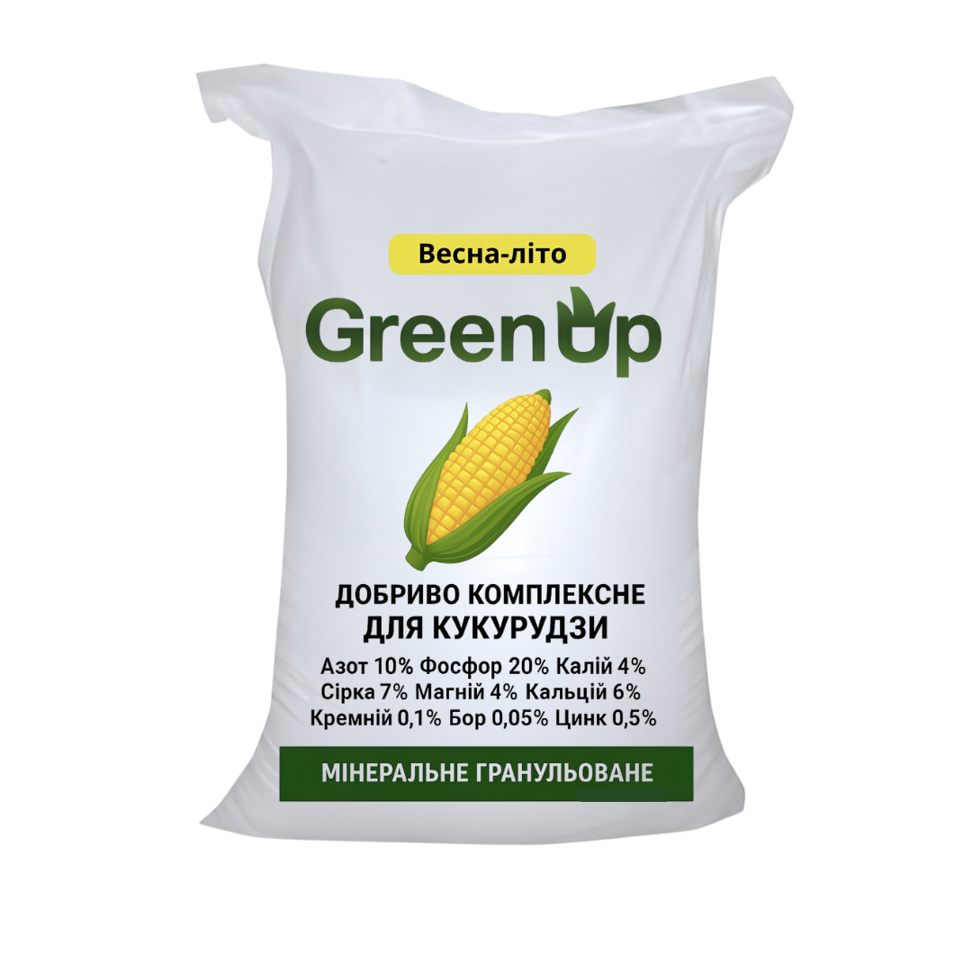 Удобрение для кукурузы Green Up весна/лето 6 кг (34770788)