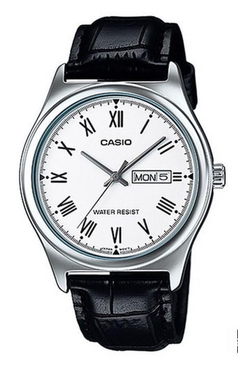 Часы мужские кварцевые Casio MTP-V006L-7BUDF модуль №1333 с кожаным ремешком (673337189)