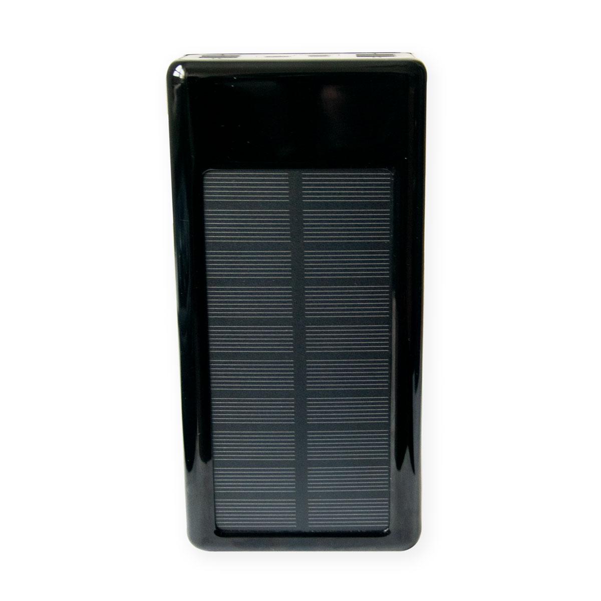 Повербанк на солнечной батарее с Micro USB/Lightning/Type-C Solar Power Bank UKC 20000 mAh Чорний (1009619-Black) - фото 4 Повербанк на солнечной батарее с Micro USB/Lightning/Type-C Solar Power Bank UKC 20000 mAh Чорний (1009619-Black) - фото 4