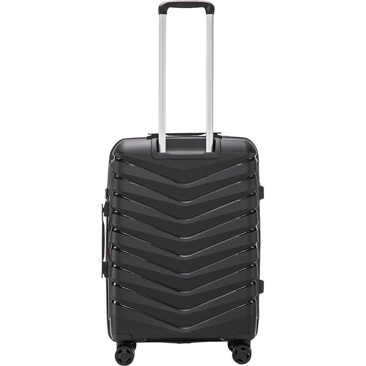 Чемодан полипропиленовый Wings PHX01 средний Черный (Wp00543) - фото 3 Чемодан полипропиленовый Wings PHX01 средний Черный (Wp00543) - фото 3