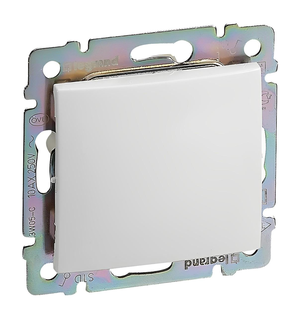 Выключатель 1-клавишный Legrand Valena Classic 10АХ 250В Белый