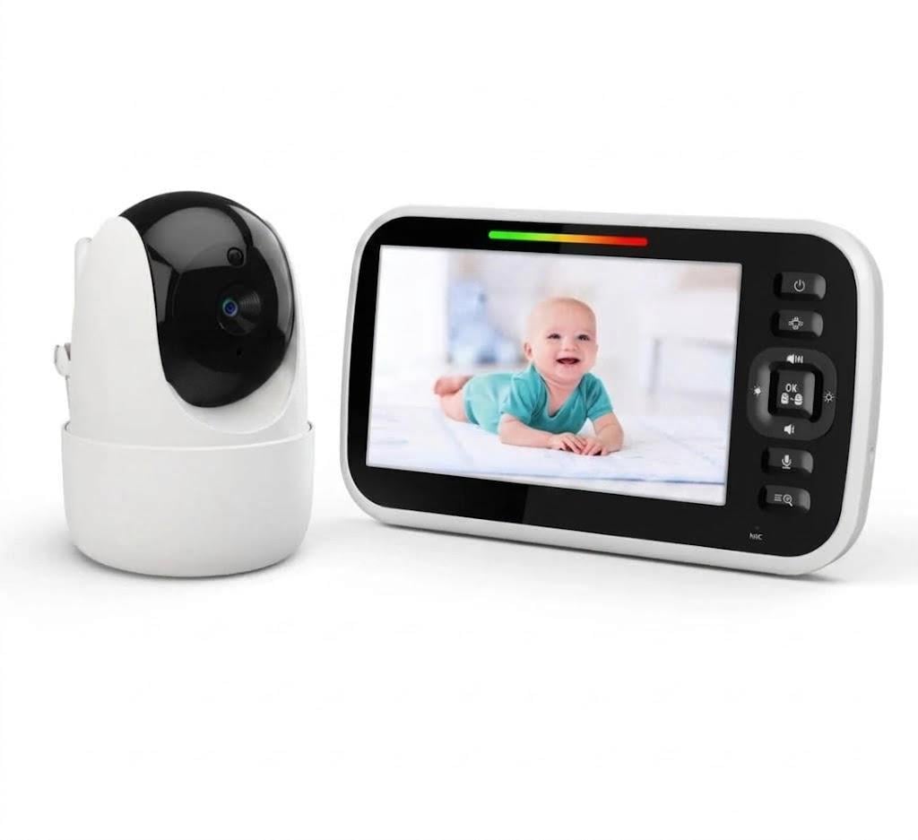 Видеоняня Baby Monitor SM651 с монитором 5''двухсторонней связью и ночным видением (2721940981)