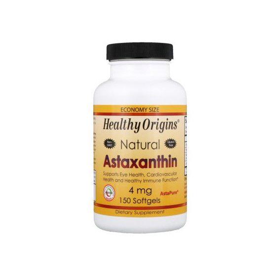 Астаксантін Healthy Origins Astaxanthin Natural 4 мг 150 Caps