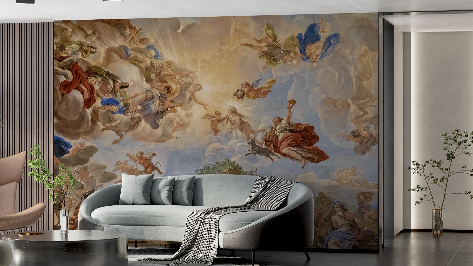 Фотообои флизелиновые Styleo Print-walls Свет над временем 0569 300х200 см (Pw-0569)