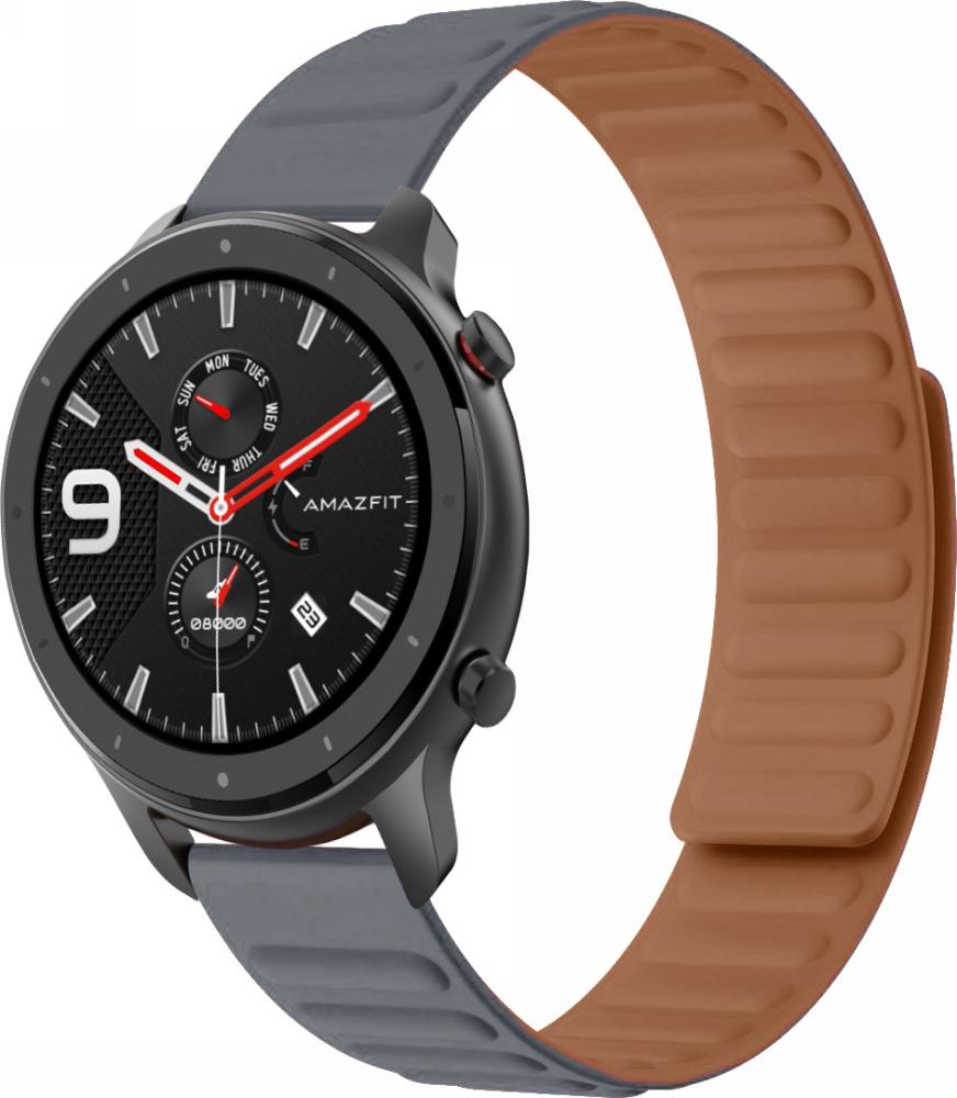 Ремешок Magneter для Amazfit GTR 47 мм Grey (26641-33)