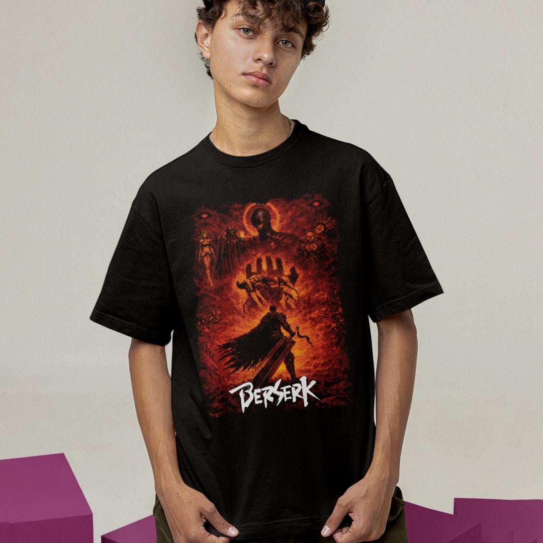Футболка унисекс Berserk Eclipse S Черный (0000023179) Футболка унисекс Berserk Eclipse S Черный (0000023179)