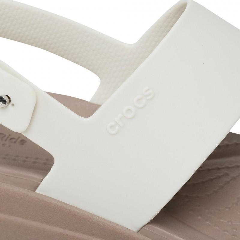 Сандалі жіночі Crocs brooklyn low wedge oyster р. 36/37 (17509) - фото 6