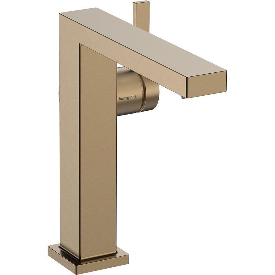 Смеситель для раковины Hansgrohe Tecturis S 150 однорычажный Бронзовый (37463001) Смеситель для раковины Hansgrohe Tecturis S 150 однорычажный Бронзовый (37463001)