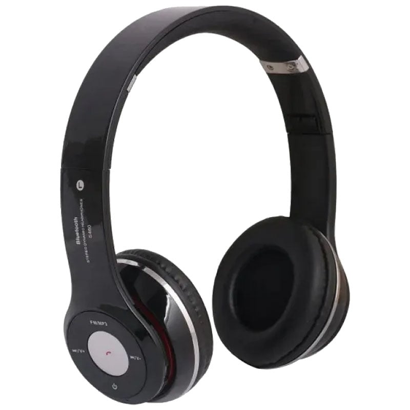 Наушники беспроводные UKC S460 Bluetooth MP3 Black (tf6965)