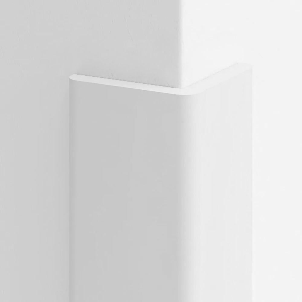 Отбойник промышленный угловой HSP 75 3 пог.м. Белый (HSP75W)