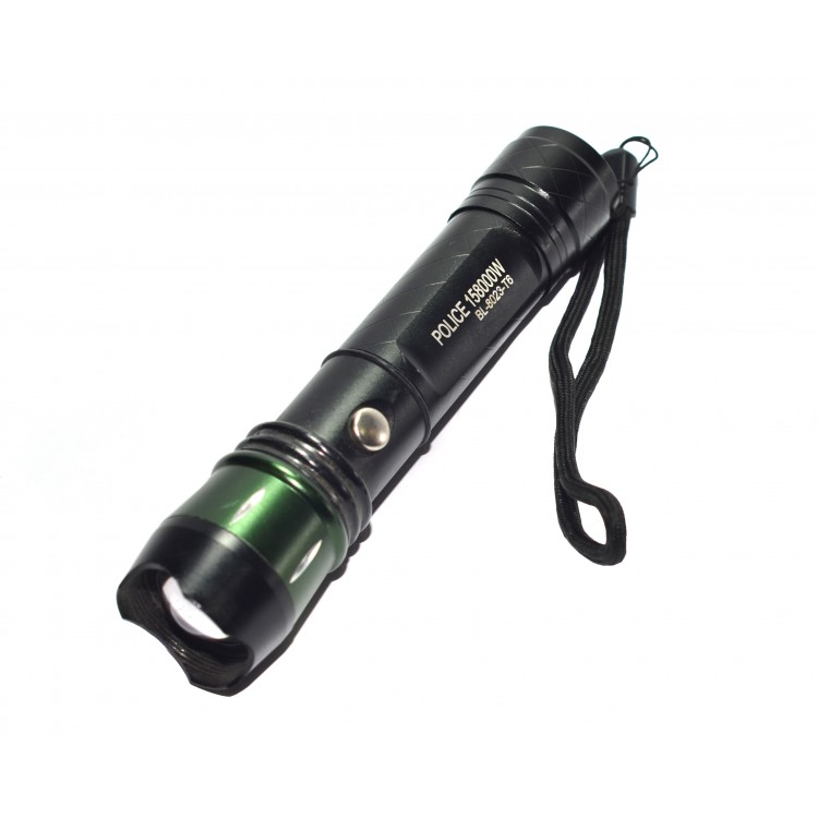 Фонарь ручной светодиодный аккумуляторный BL 8023 T6 Черный