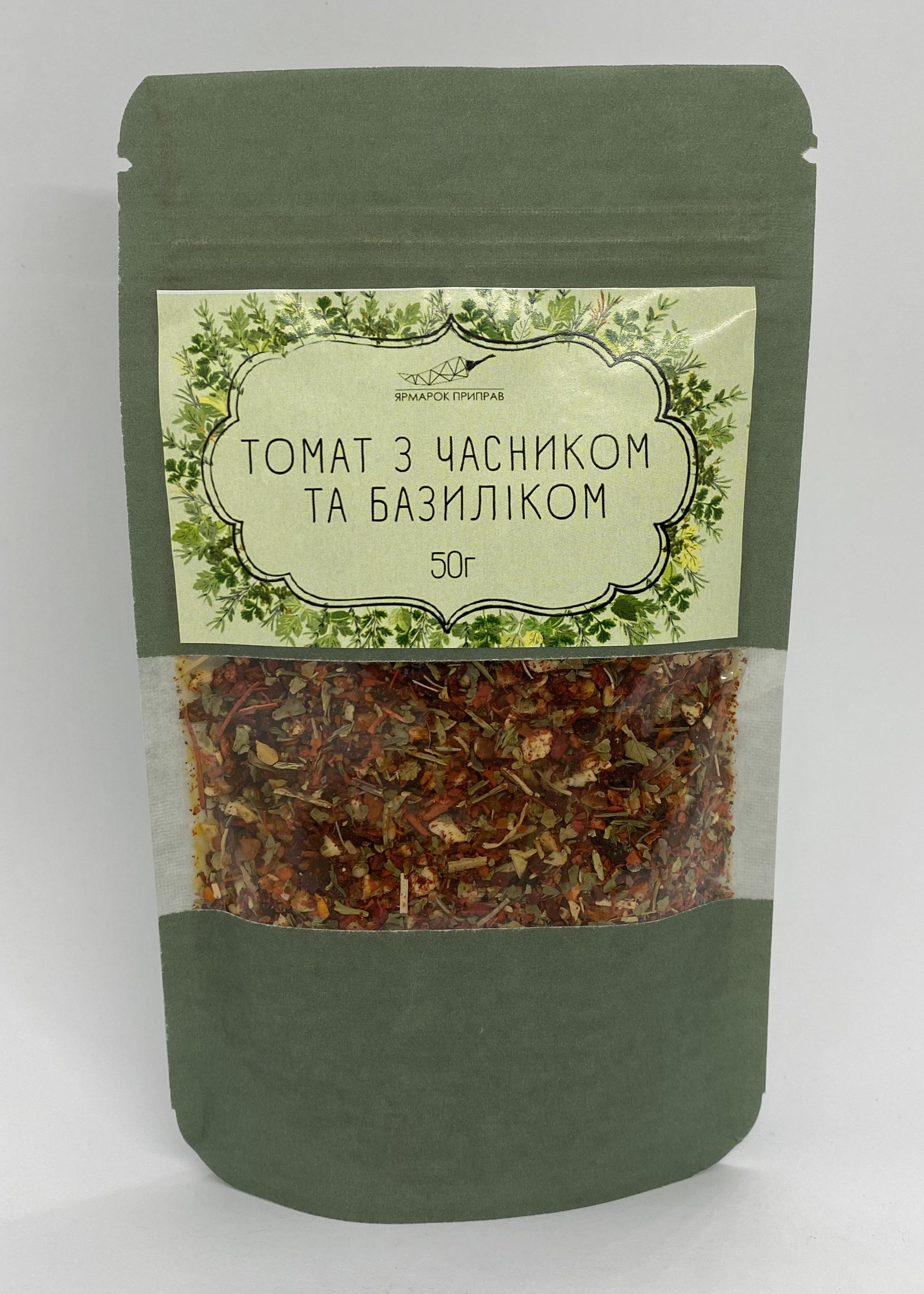 Смесь Томат с чесноком и базиликом 50 г (70246ce2)