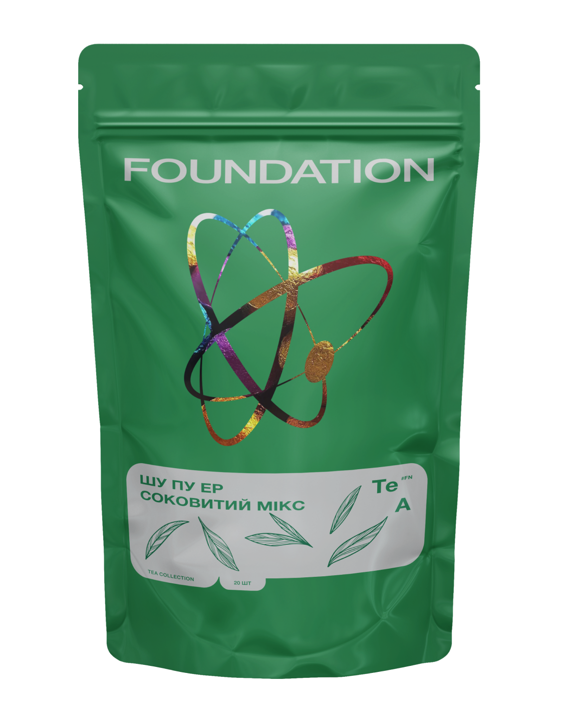 Чай Foundation Coffee Roasters Шу Пу Эр Сочный микс 20 шт.