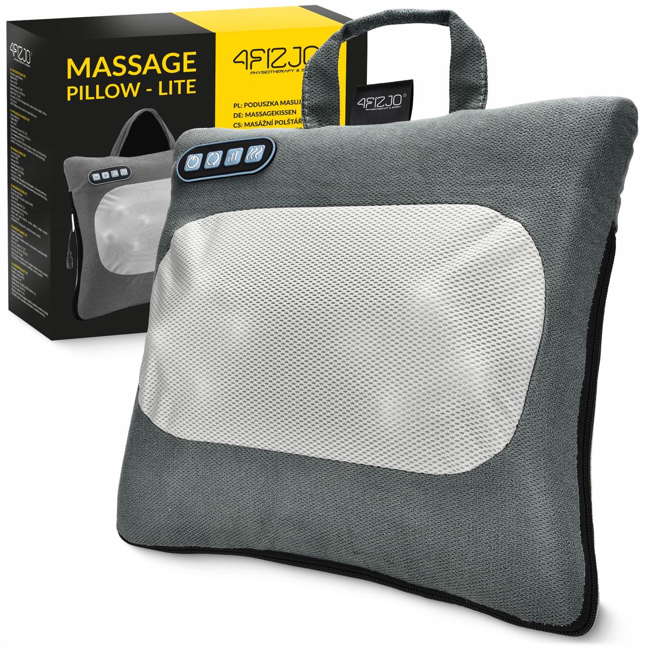 Подушка-масажер 4fizjo Shiatsu Lite Black (P-5905973404136) Подушка-масажер 4fizjo Shiatsu Lite Black (P-5905973404136)