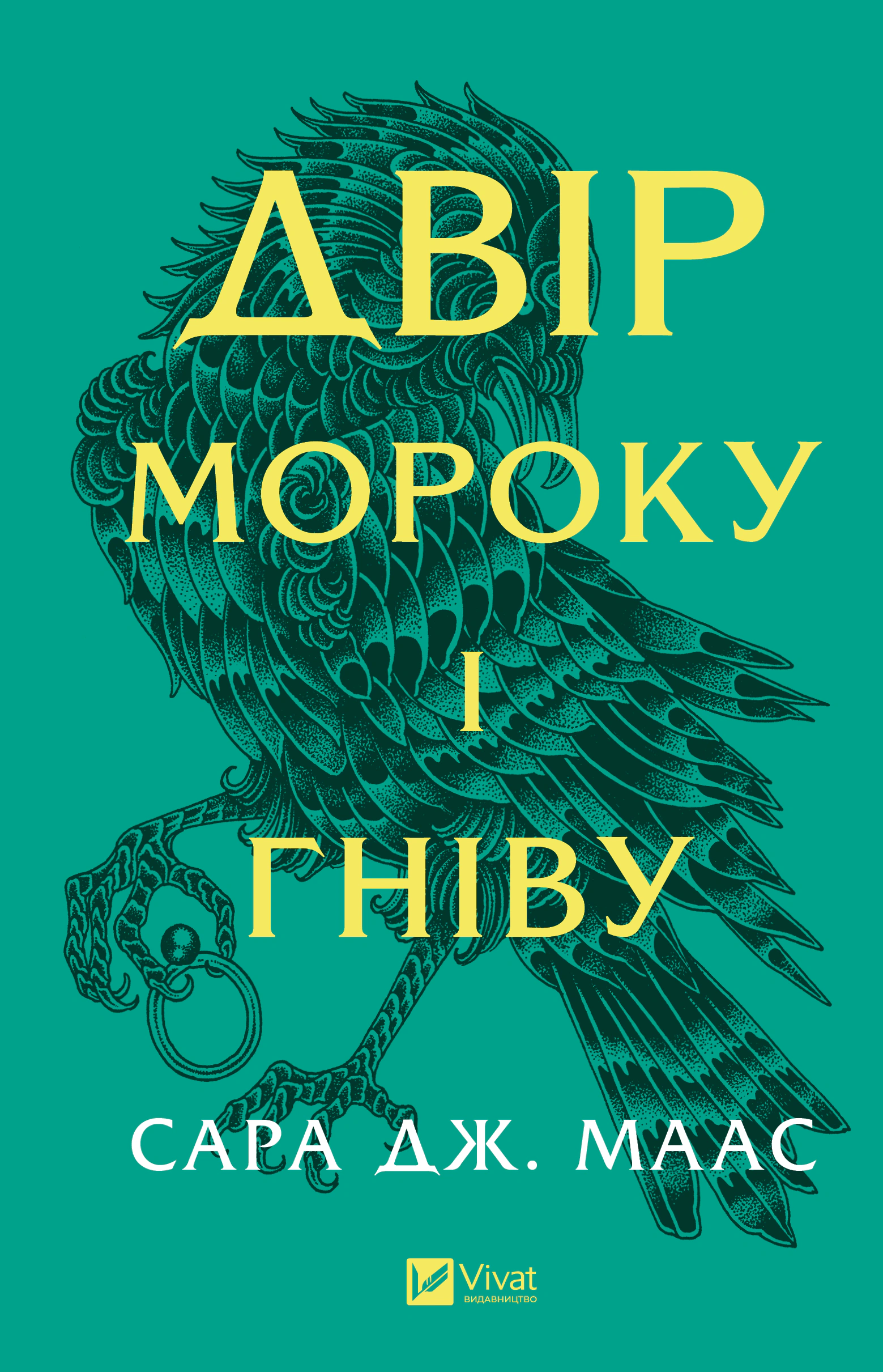 Книга Сара Маас "Двір мороку і гніву Двір шипів і троянд" книга 2 (9786171707559)
