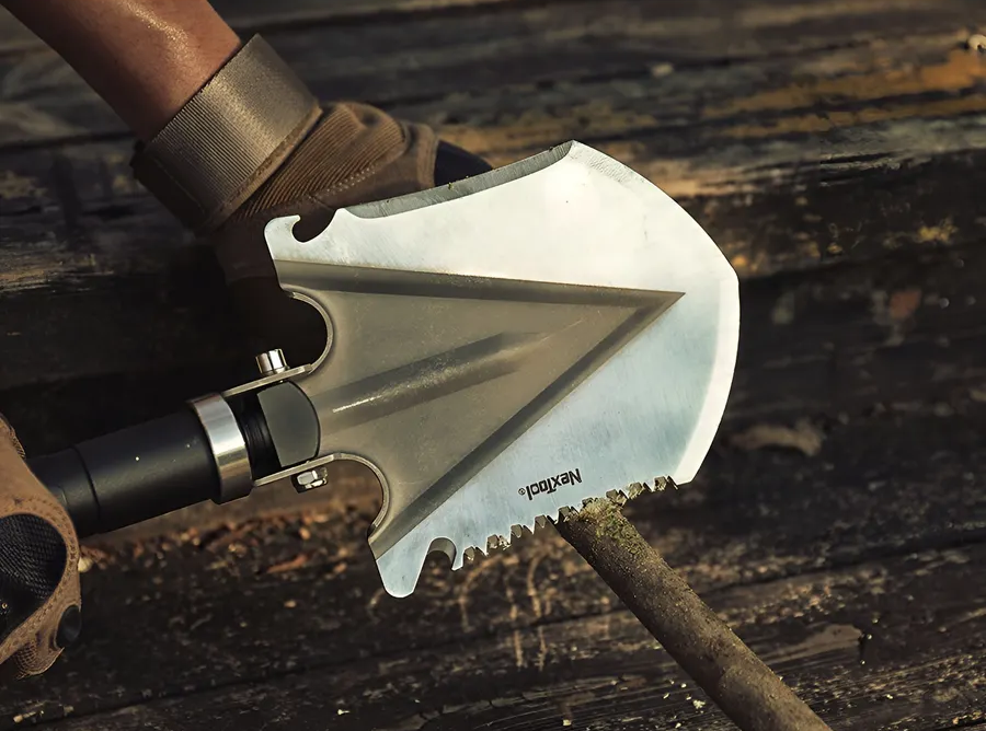 Лопата складная многофункциональная NexTool NE20013 Мини 10+ функций с сумкой-чехлом (001049) - фото 6 Лопата складная многофункциональная NexTool NE20013 Мини 10+ функций с сумкой-чехлом (001049) - фото 6