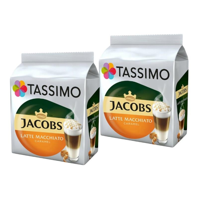 Набор кофе в капсулах Tassimo Jacobs Latte Macchiato Caramel 32 Кофе в капсулах