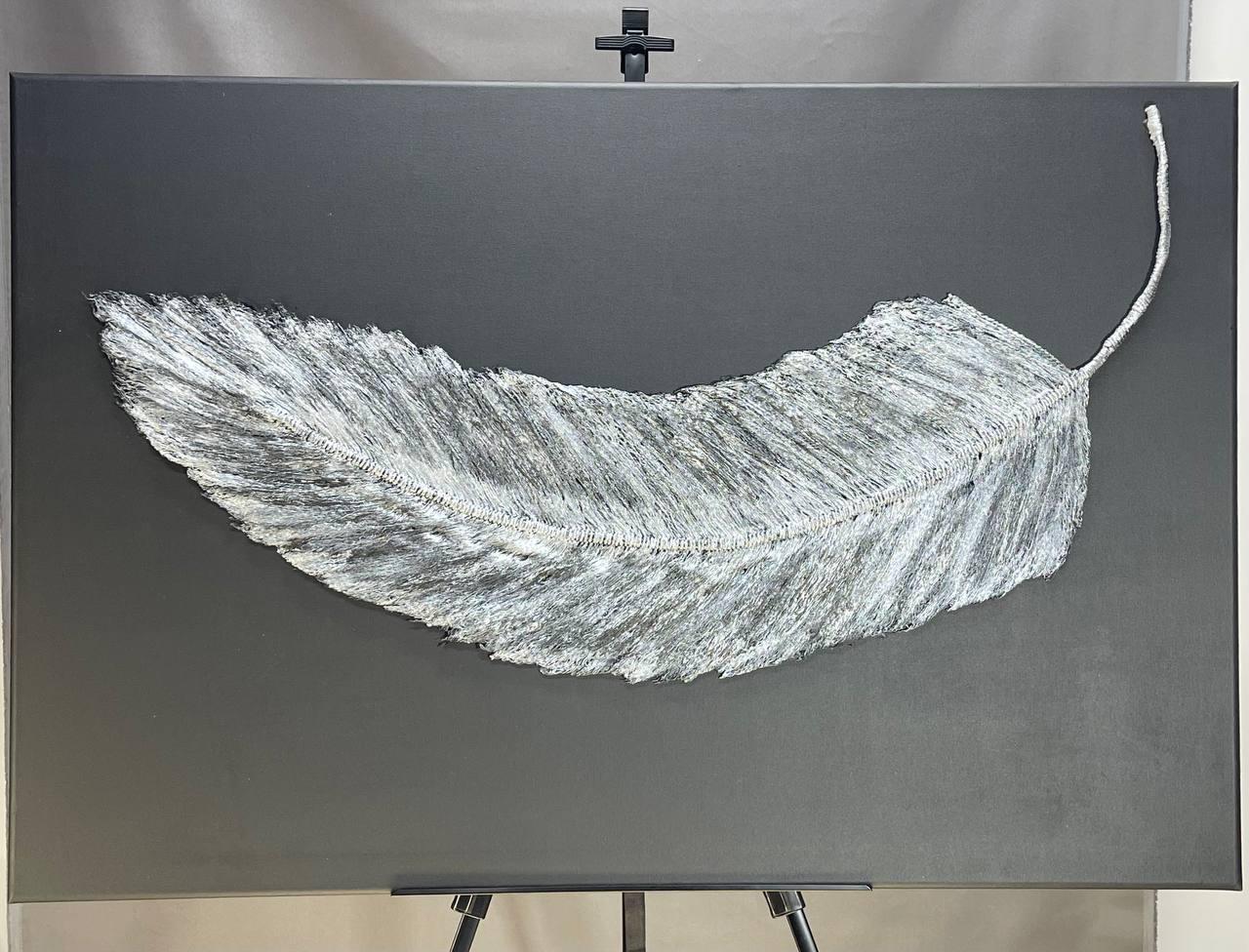 Картина ручної роботи Zilini Перо 80х120 см (21087430) - фото 6 Картина ручної роботи Zilini Перо 80х120 см (21087430) - фото 6