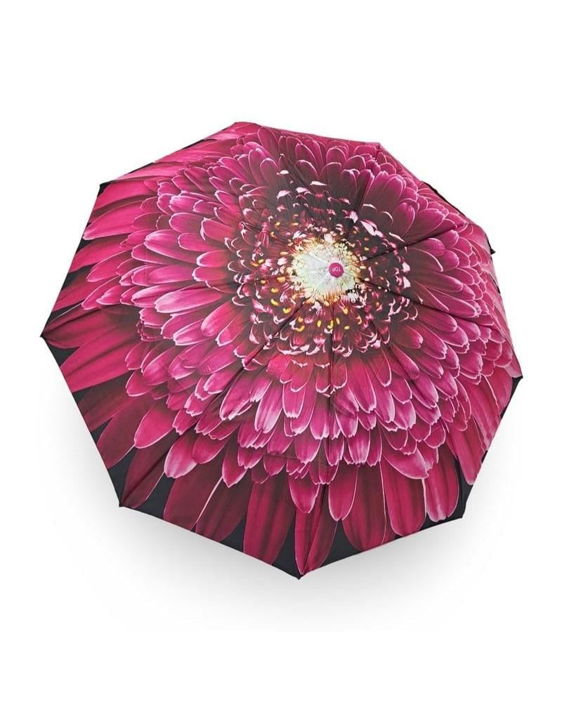 Зонтик женский автомат TOP RAIN №704/2 Цветок большой 9 спиц 3 сборки (30222730)